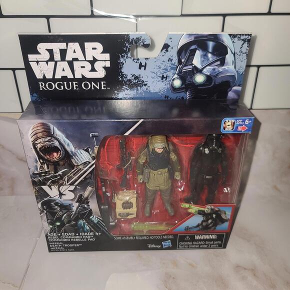 Hasbro | Toys | Star Wars Rogue One Rebel Commando Pao Vs Imperial ...